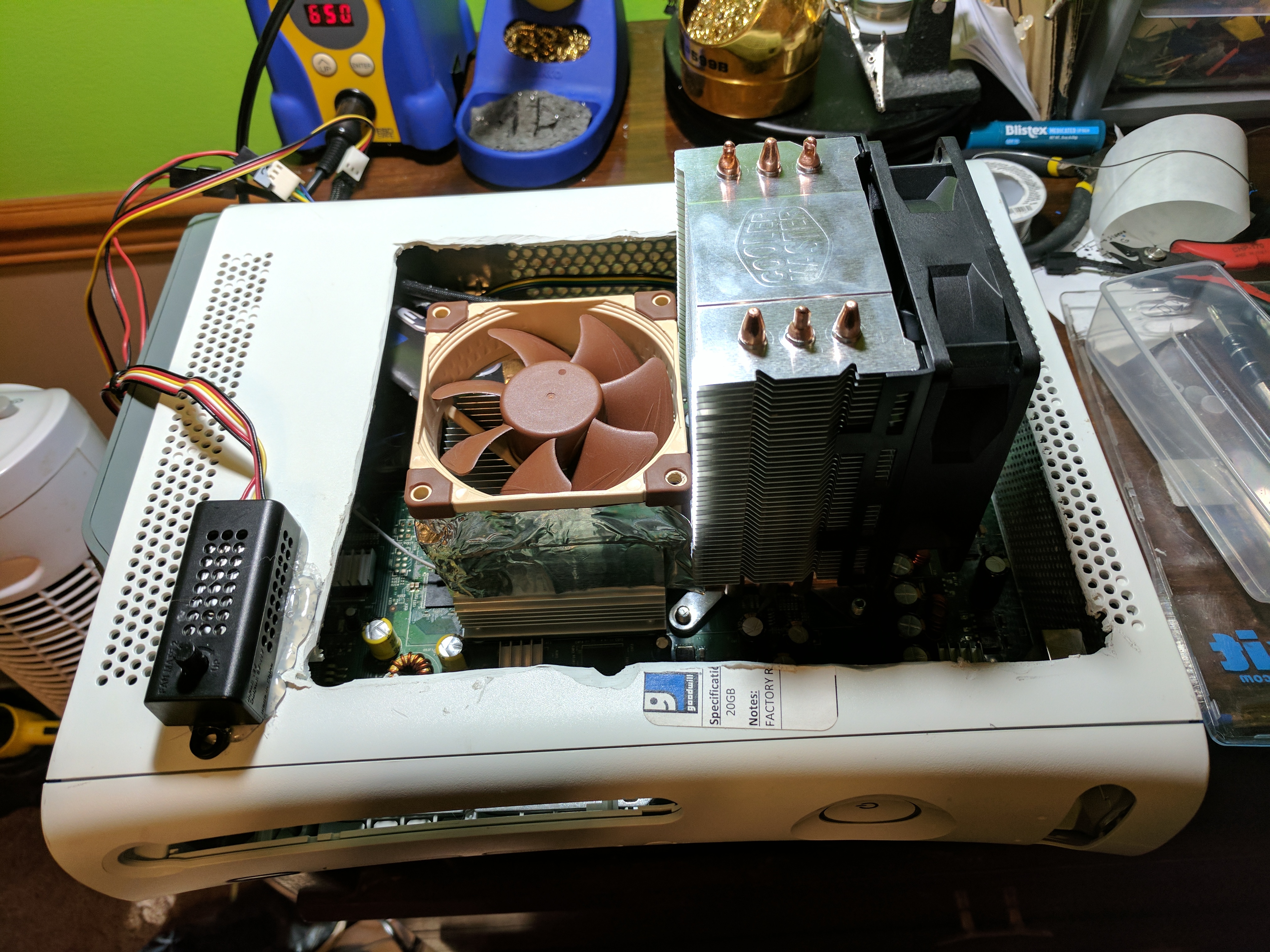 Installing A PC Heatsink Onto An Xbox 360 William Quade Installing A PC Heatsink Onto An Xbox 360 William Quade
