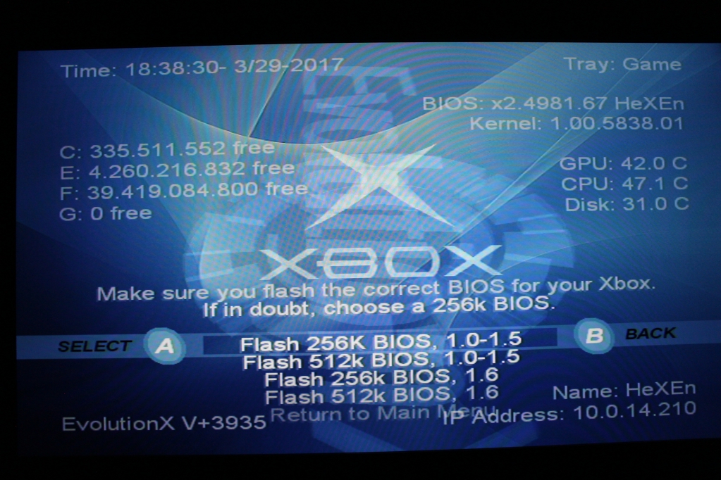 Original Xbox BIOS 