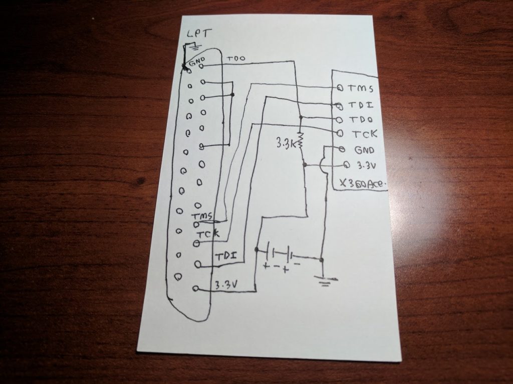 X360Ace LPT wiring diagram