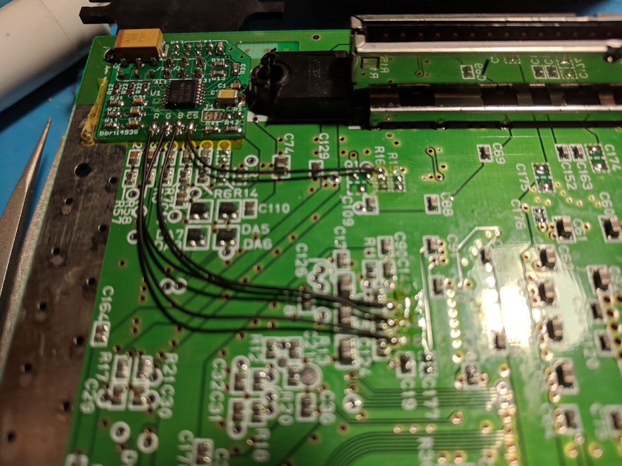 Nintendo 64 THS7374 amplifier installation