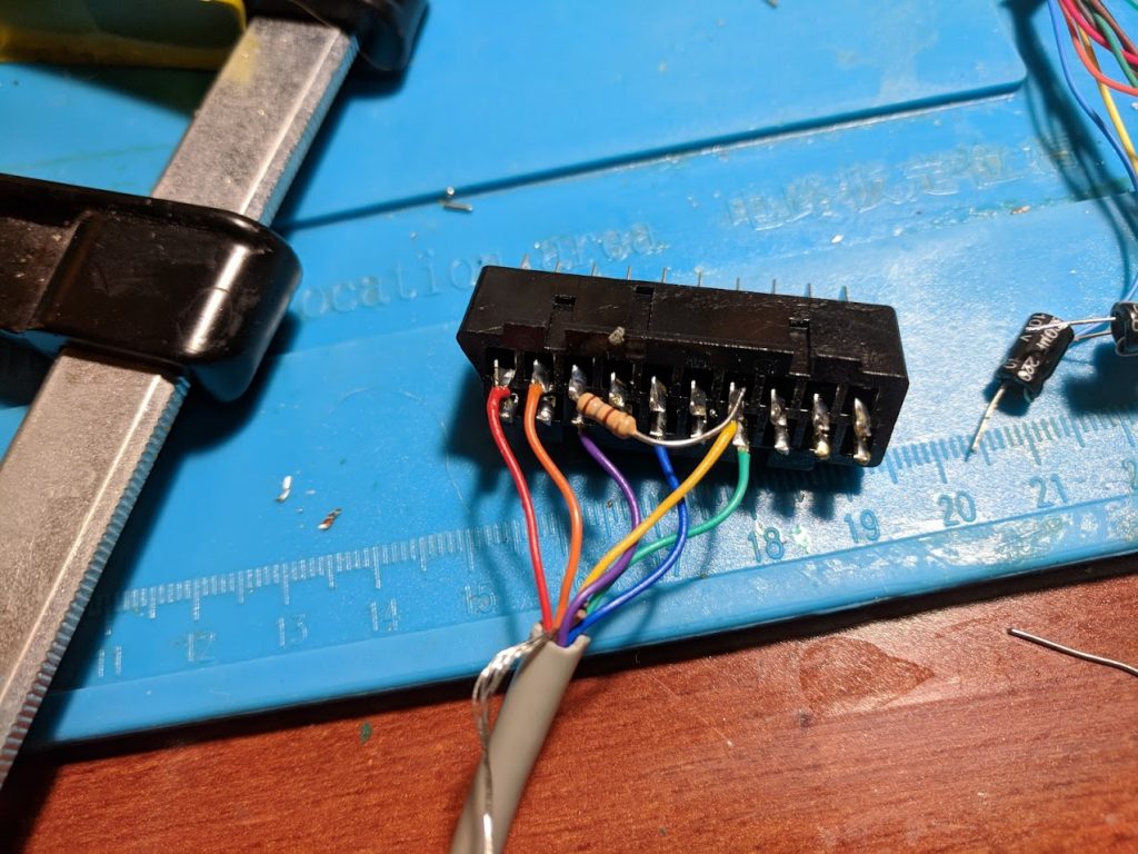 RGB SCART connector