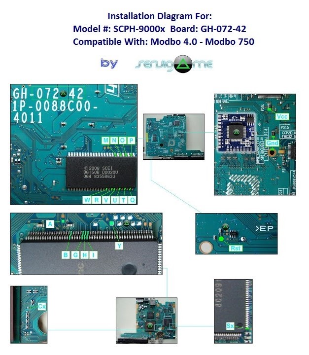 ps2 mod chip scph-90001