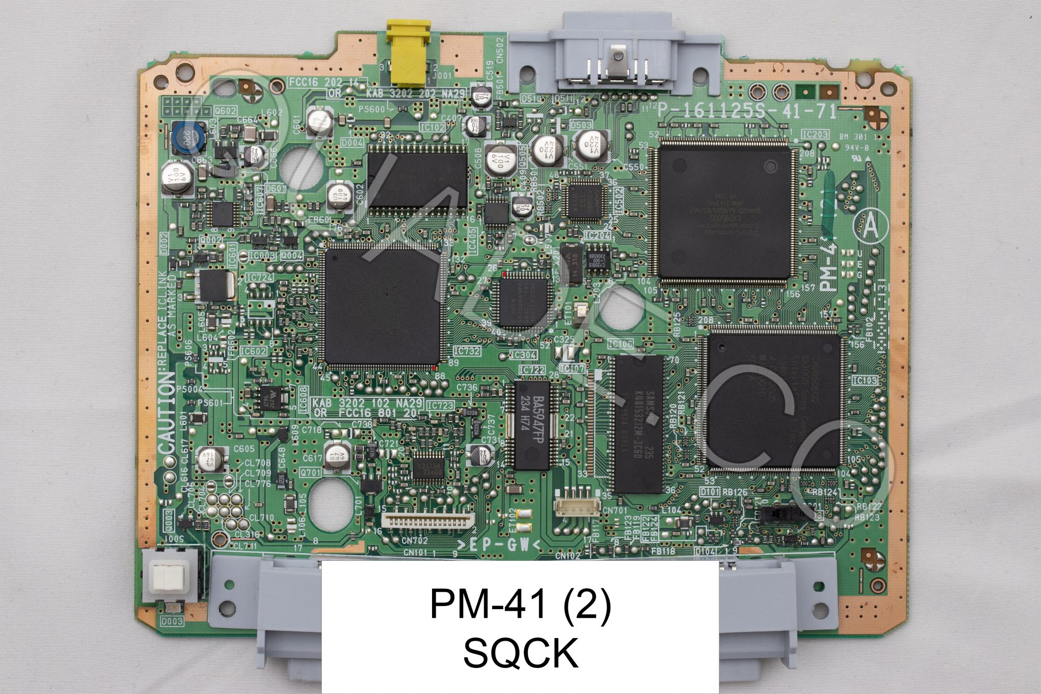 PM-41 (2) PsNee modchip installation diagram - William Quade
