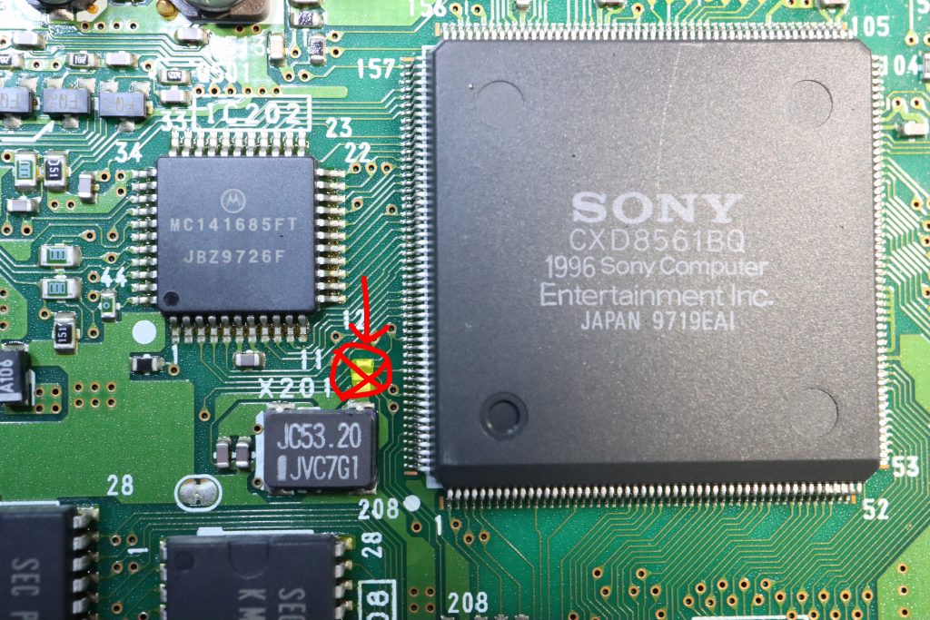 Surface mount resistor removal