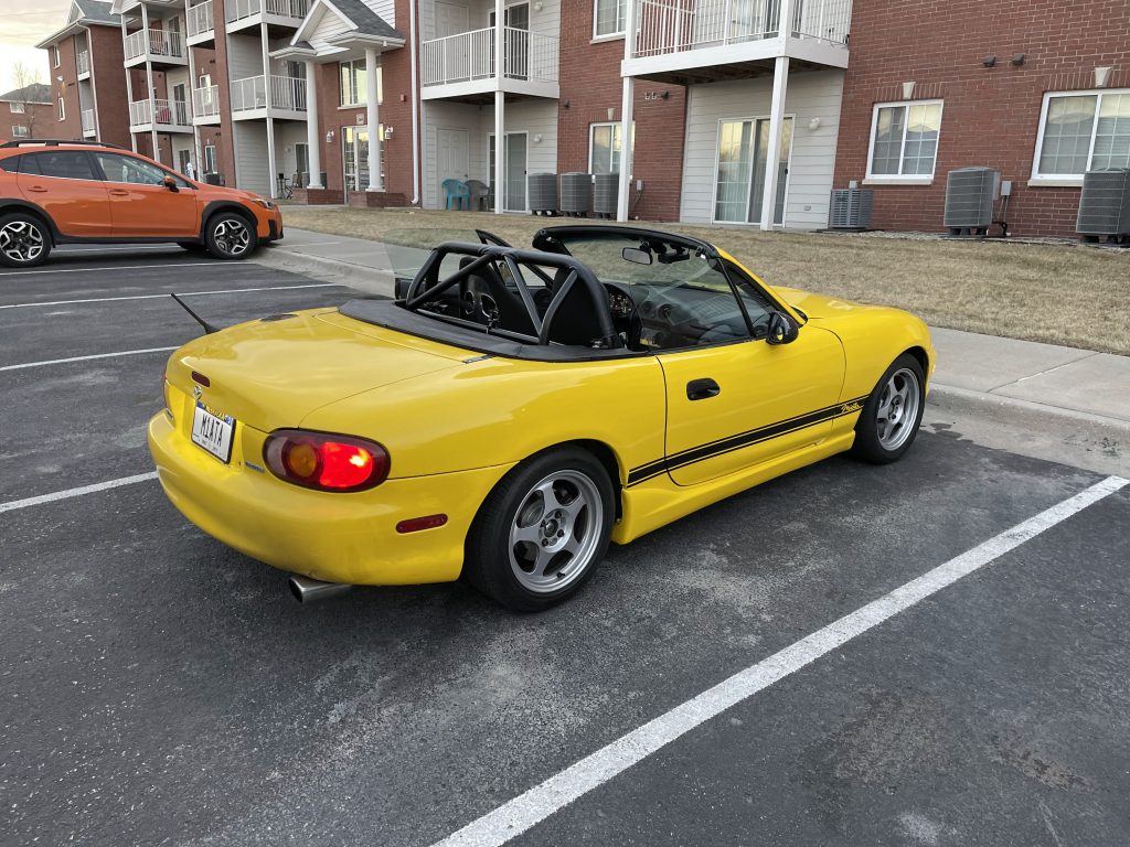 Ride height with Supermiata Xida Race coilovers