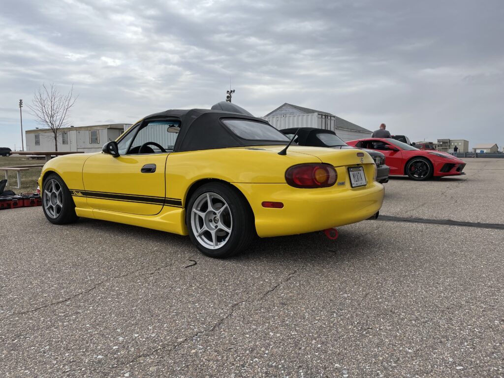 NB Miata, Motorsports Park Hastings, April 2022