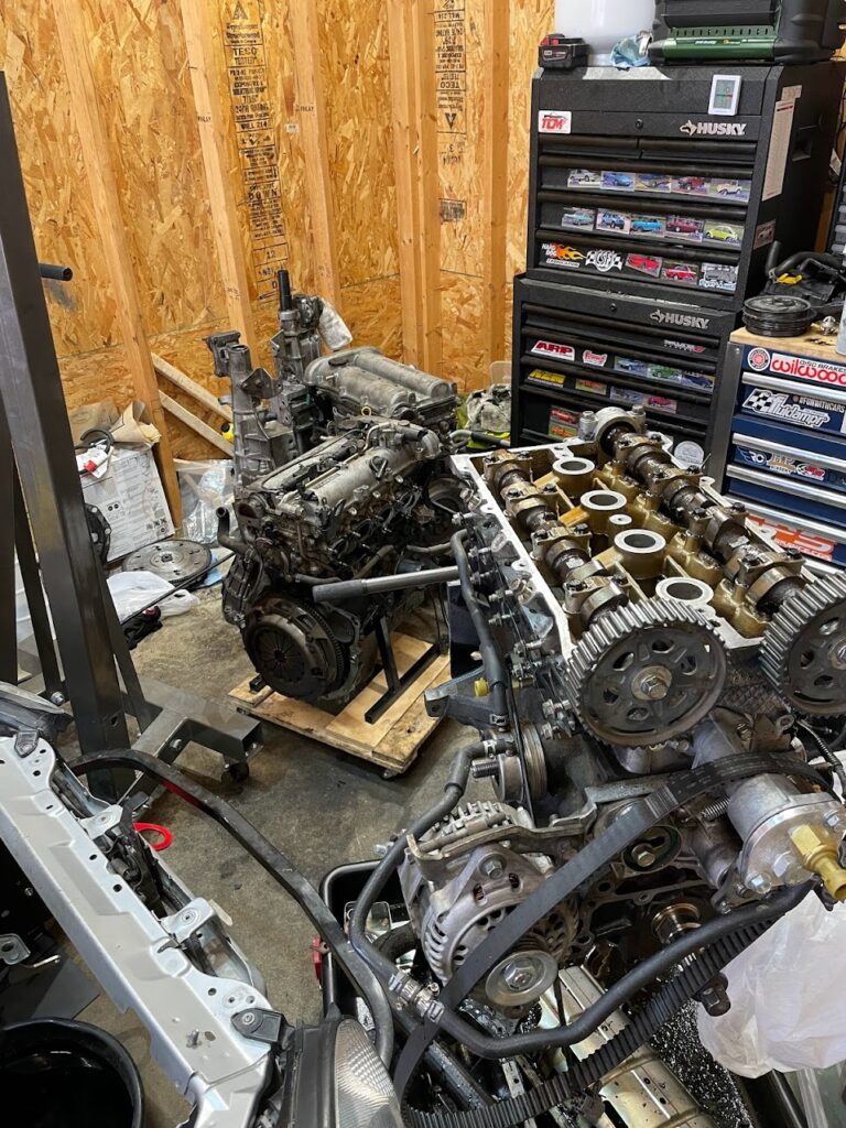 NB Miata engine collection, January 2023