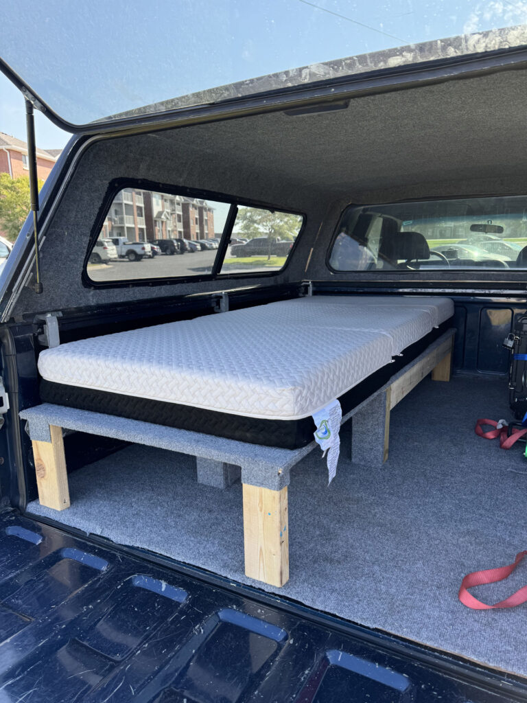 Truck bed mattress