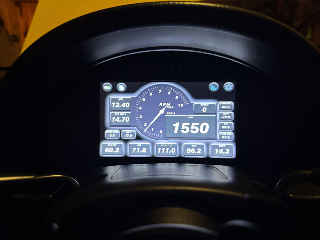 NB Miata Tinker Electronics digital dash